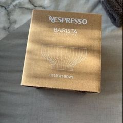 Nespresso barista collection dessert bowl
