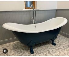 Villandry Double Ended Slipper Cast Iron Bath