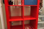 Ikea Kallax High Gloss Red