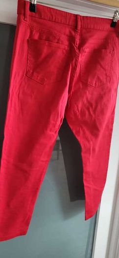 Denim by TU Red Peddle Pushers Sz 14UK (Bnwot)