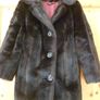 Faux Fur Jacket Coat Medium-Switzers Dublin- Excellent Condition Darkest Brown. LADIES. Beautiful quality. Image 2