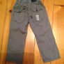 Age 3 Dodipetto Design Navy Striped Trousers Image 2