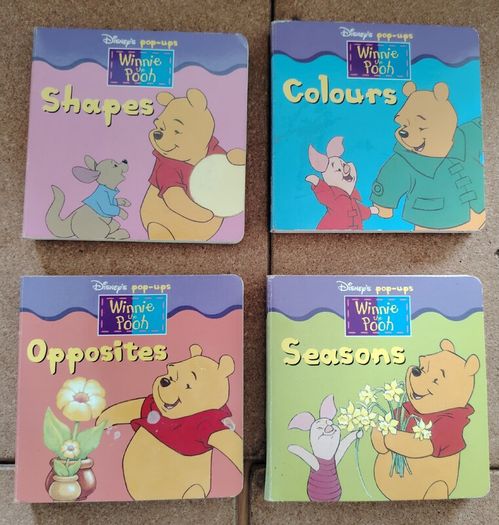 Complete Winnie the Pooh Ladybird Mini Pop-Up Book Set