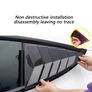 Tesla Model 3 Rear Side Window Cover Louver Sport Style 2017-2026 Accessories Image 4
