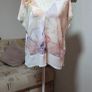 Mango Basics Pastel Floral V Neck Top Size S Image 3