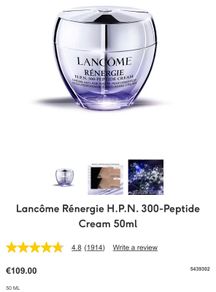 Lancome Renergie H.P.N. 300-Peptide Cream 50ml brand new sealed