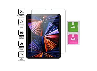 For iPad Pro 12.9" 2022 Tempered Glass Screen Protector Saver Glass A2764 A2437 New - FHT24IPTG