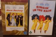 High Society + Singin' in the Rain Dvd bundle classic musicals Frank Sinatra Gene Kelly