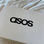 ASOS design mini wedding dress. Image 4