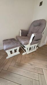 Nursing Rocking Chair & Footstool