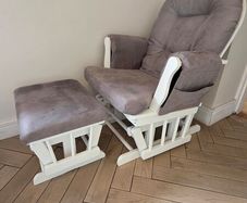 Nursing Rocking Chair & Footstool