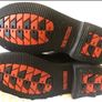 Twin Pistons Leather Boots Uk 10 Harley Davidson Style! Image 6