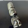 Hand Carved Black Gold Obsidian Figurine Image 2