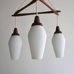 Vintage Scandinavian pendant chandelier