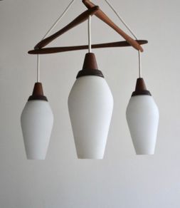 Vintage Scandinavian pendant chandelier