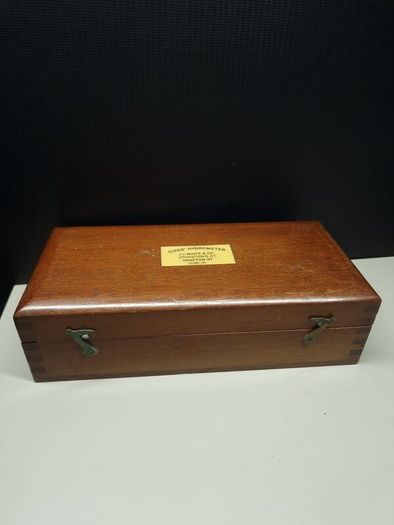 Antique Boxed Sikes Hydrometer  Dublin Scientific Instrument / Whiskey & Distilling Collectible