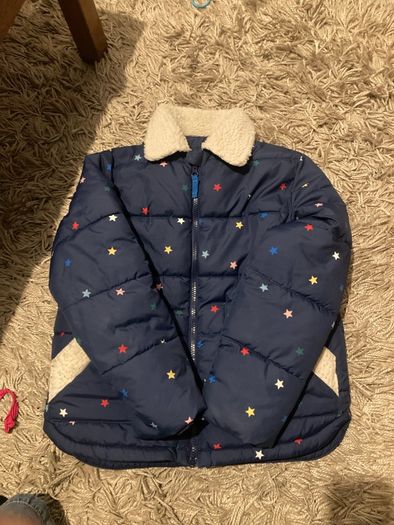 Mini Boden star winter coat size 9-10