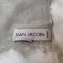 Sian Jacobs 70% Cashmere, 30 % Silk - 120 cm by 120 cm Scarf with embellishment on one corner Image 3