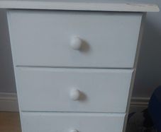 Solid Wood Side Locker