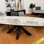 Brand new ceramic extending dining table Image 6