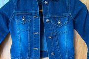 Girls Brand New Soft Denim Jacket with 9 diamond buttons