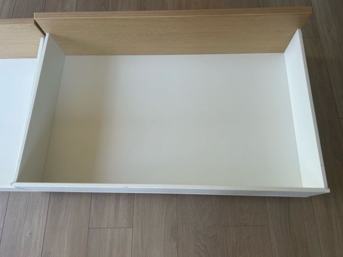 Ikea malm bed storage x2