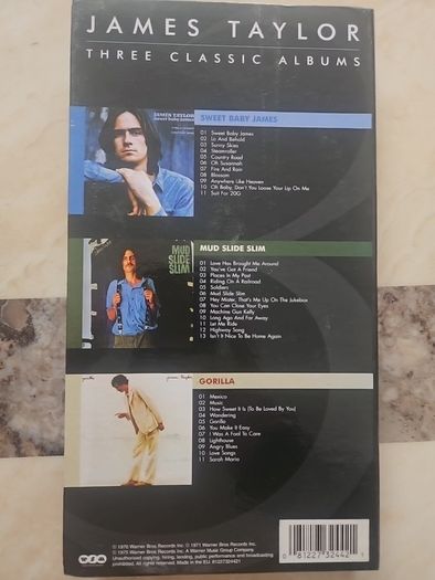 James Taylor 3CD Boxset  - Trilogy