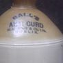 a antique19th stoneware flagon or jar dublin Image 2