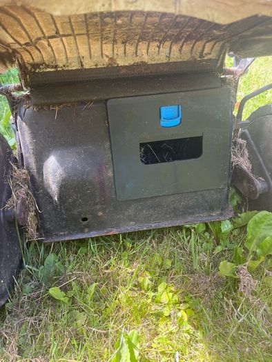 Petrol lawn mower