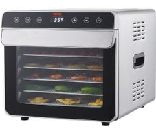 NEW SALE |  6 Trays Food Dehydrator Machine Stainless Steel 700W Jerky Fruit Drying