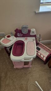 play doll baby changing unit