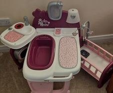 play doll baby changing unit