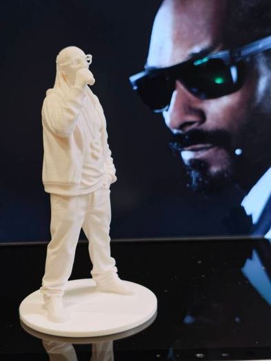 3D Printed Snoop Dogg figurine
