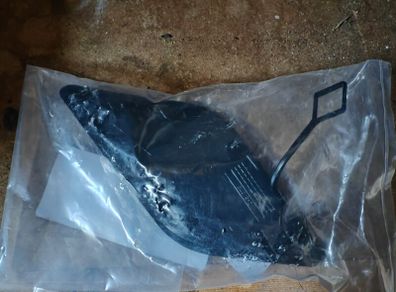 Mercedes Towing eye bumper cover (not painted/black)