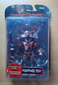 Funko FNAF Nightmare Foxy Action Figure - Sealed