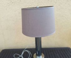 Lovely metal table lamp