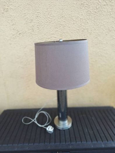 Lovely metal table lamp