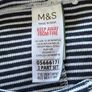 Baby Girls Red Sweater & Navy & White Leggings from Marks & Spencer Image 2