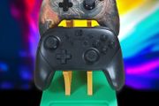 Games controller stand 3d printed