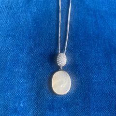 Silver necklaces