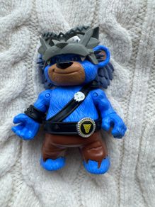 2019 Playmates Toys ZAG Heroez Power Players Bearbarian Action Figure Used Please look at the pictures