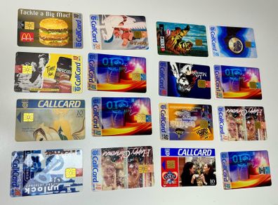 Vintage telecom Eireann CallCards
