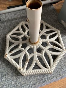 Garden Table Canopy Support