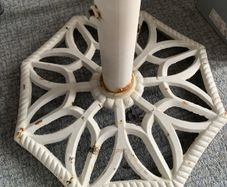 Garden Table Canopy Support