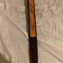 Vintage wooden hand fan- ornamental Chinese emperor design Image 3