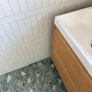 Large Green Terrazzo Tiles x 3 (80 x 80 cm) Image 3
