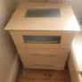 king size bed frame &headboard & matching bedside lockers Image 7