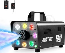 NEW SALE |  Fog Machine, Smoke Machine 500W with Wireless Remote Control & Colorful LED Light, Huge Fog 2000 CFM Durable & Portable, for Parities Weddings Holidays Halloween Christmas Stage Effect