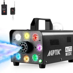 NEW SALE |  Fog Machine, Smoke Machine 500W with Wireless Remote Control & Colorful LED Light, Huge Fog 2000 CFM Durable & Portable, for Parities Weddings Holidays Halloween Christmas Stage Effect