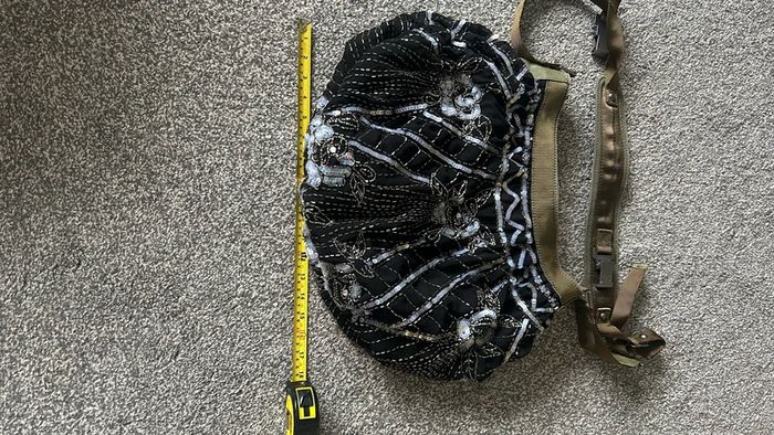 diesel large sequin bag